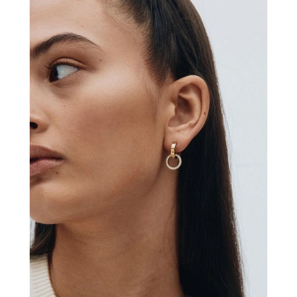 ETERNAL ORBIT EARRINGS GOLD