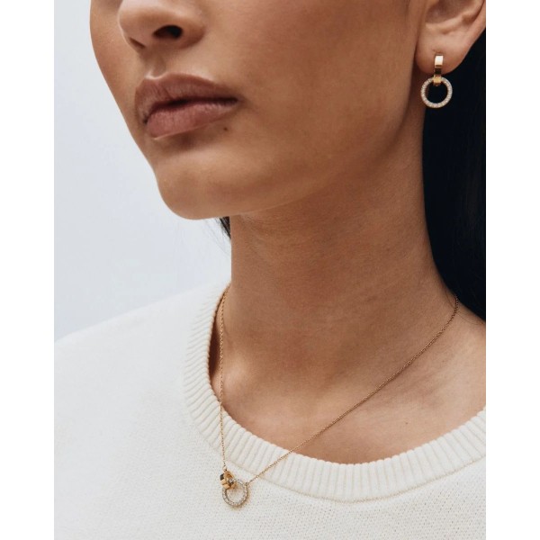 ETERNAL ORBIT EARRINGS GOLD