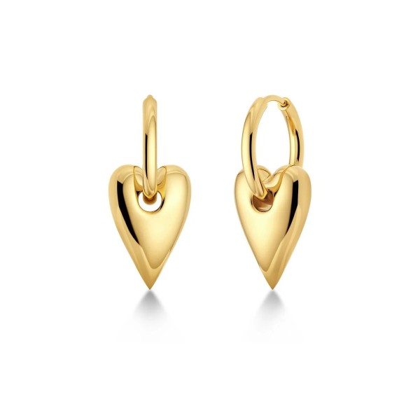 AMORE HOOPS L GOLD