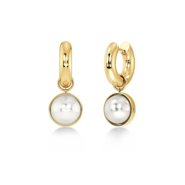 GABRIELLE HOOPS L GOLD