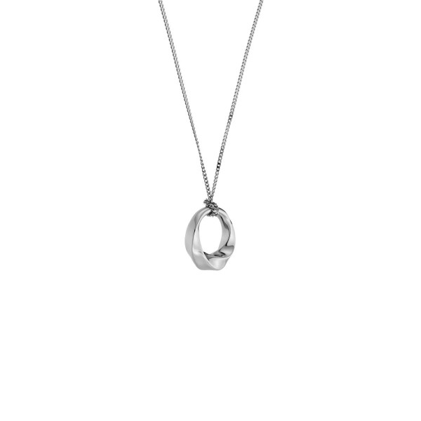 HELIX NECKLACE S STEEL