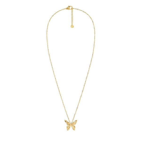 BUTTERFLY NECKLACE S GOLD