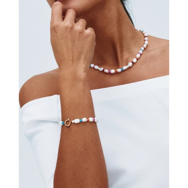 VOYAGE BRACELET GOLD/MULTI S