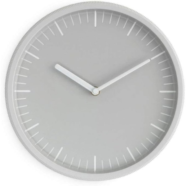 Day wall clock light grey