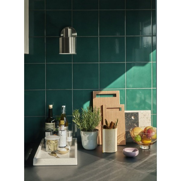 STEKLENA POSODA AMBER L