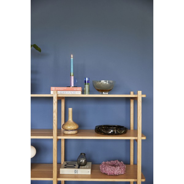 STEKLENA POSODA AMBER L