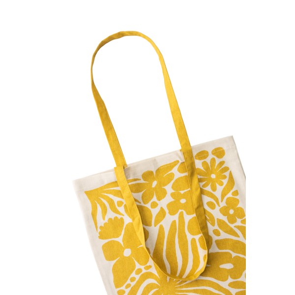 BAG ABSTRACT FLOWERS