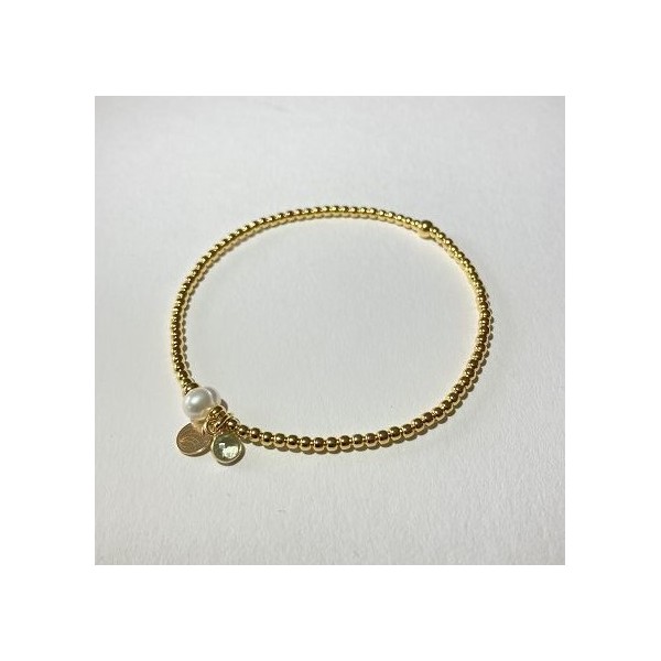 ZAPESTNICA ZLATA PERLA IN CHALCEDON