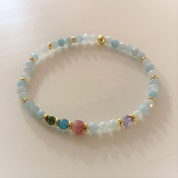 ELASTIČNA ZAPESTNICA AMAZONIT