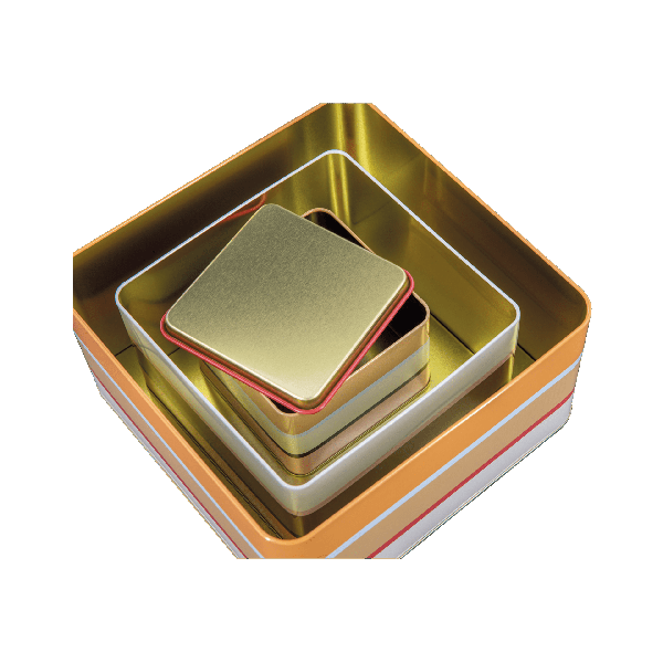 SET OF TIN BOXES ZAZA