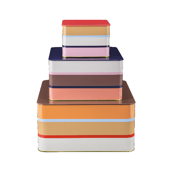 SET OF TIN BOXES ZAZA