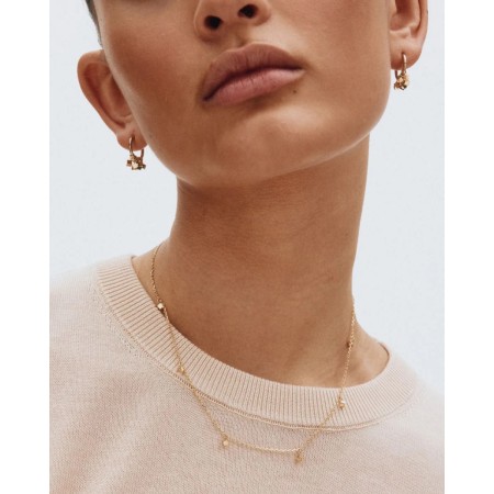 DICE HOOPS GOLD