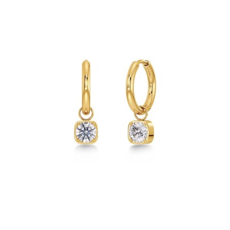 GEMMA HOOPS GOLD