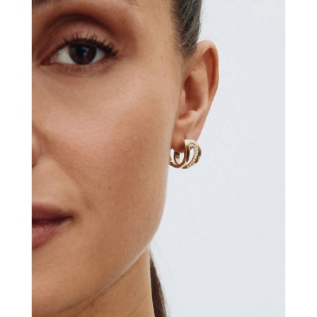PLIE HOOPS GOLD