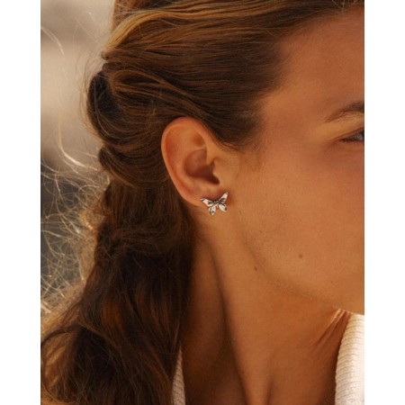 BUTTERFLY STUDS S STEEL