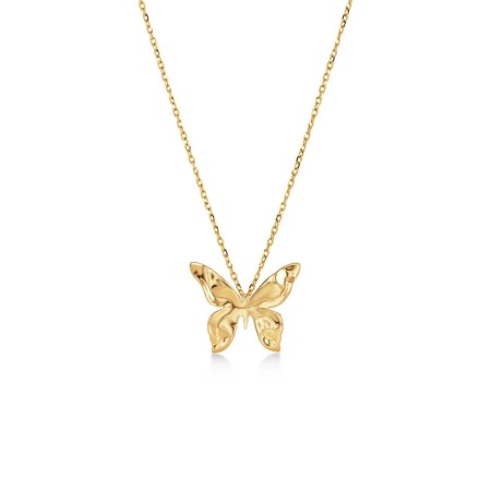 BUTTERFLY NECKLACE S GOLD