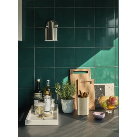 STEKLENA POSODA AMBER L