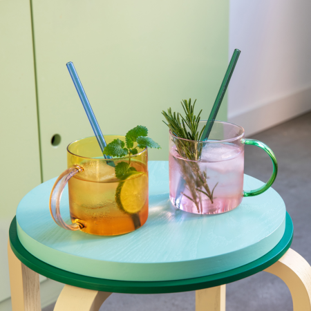 STEKLENE SKODELICE ROSE YELLOW