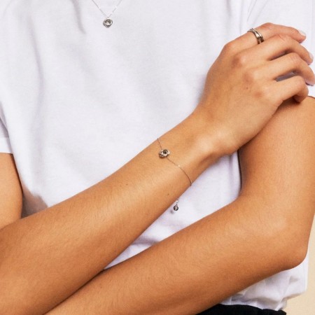 SUNSET ORBIT BRACLET STEEL