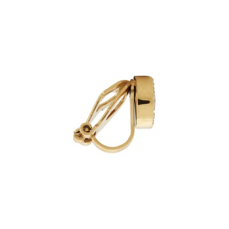 STELLA CLIP ON EARRINGS GOLD