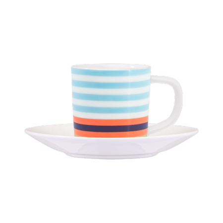 ESPRESSO CUP + SAUCER POSITANO