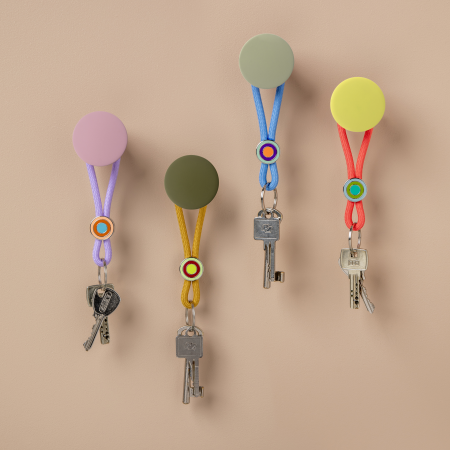 KEYCHAN RINGO YELLOW