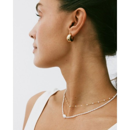 PERLINA CHAIN NECKLACE WHITE GOLD