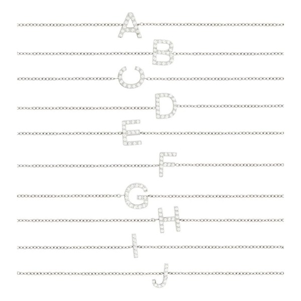 LETTER BRACELET STEEL