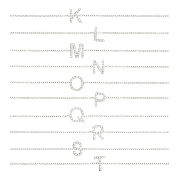 LETTER BRACELET STEEL