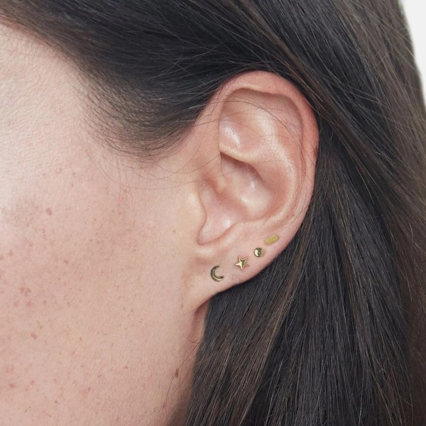 ONE STUDS AUTUMN GOLD