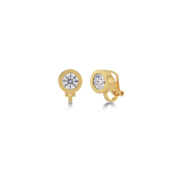 STELLA CLIP ON EARRINGS GOLD