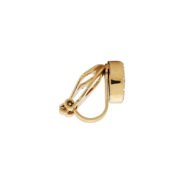 STELLA CLIP ON EARRINGS GOLD