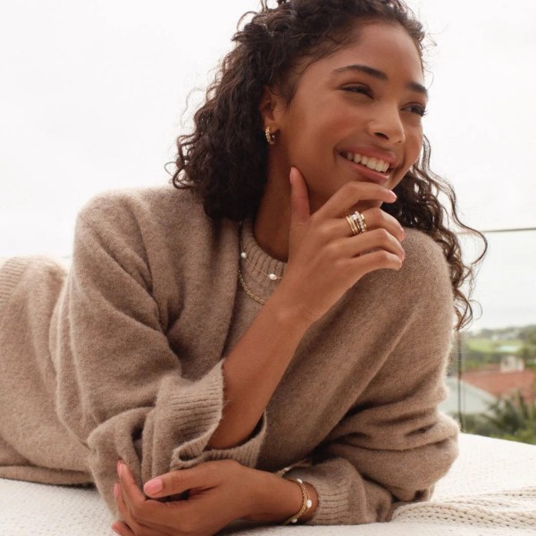 TINSEL CREOLES S GOLD