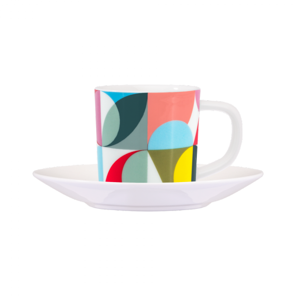 ESPRESSO CUP + SAUCER SOLENA