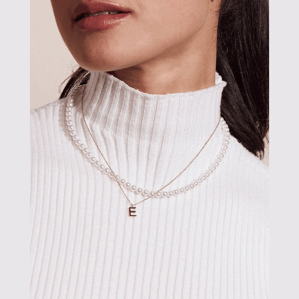 LETTER NECKLACE GOLD