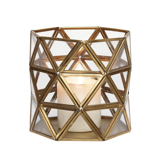 LATERNA  STEKLO-MEDENINA