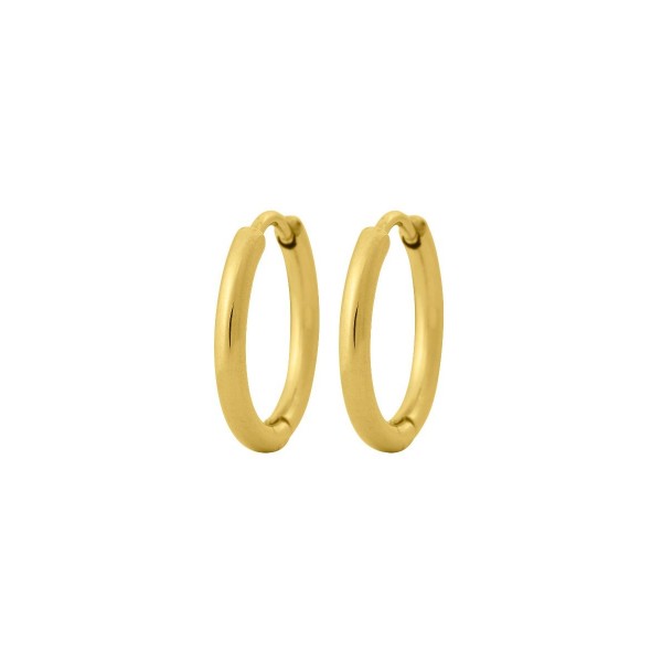 TRIPLE PAIR HOOPS GOLD