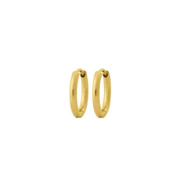 TRIPLE PAIR HOOPS GOLD