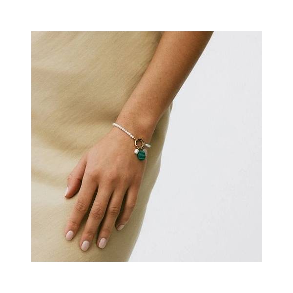 BEACH CRYSTAL BRACELET GOLD