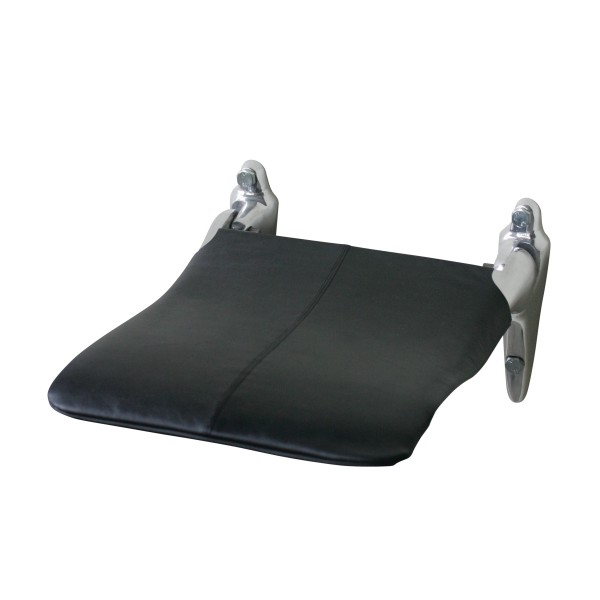 Črna usnjena prevleka za zložljiv stenski stol - EDBLAD.