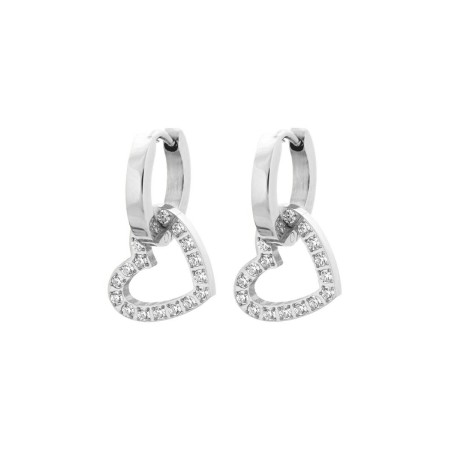 ETERNAL HEART EARRINGS STEEL