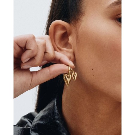 AMORE HOOPS S GOLD