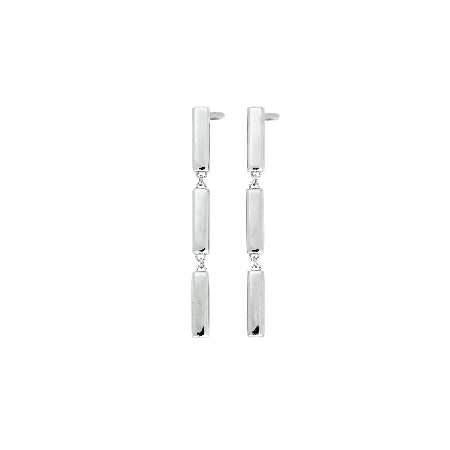 BAR EARRINGS STEEL