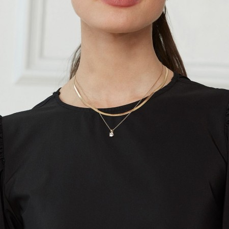 CHAIN HERRINGBONE GOLD