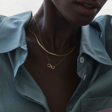 INFINITY NECKLACE GOLD