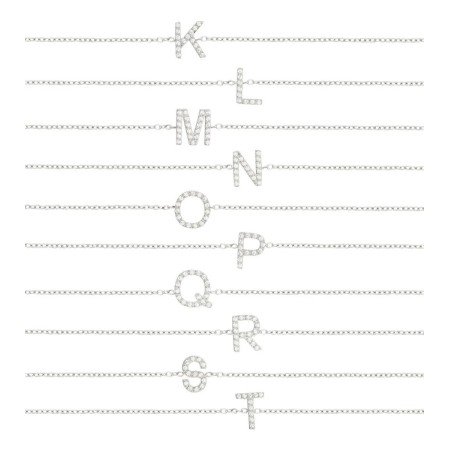LETTER BRACELET STEEL