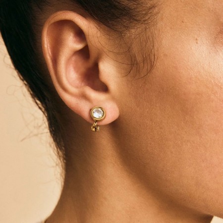 STELLA CLIP ON EARRINGS GOLD