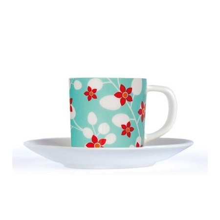ESPRESSO CUP + SAUCER PRIMAVERA