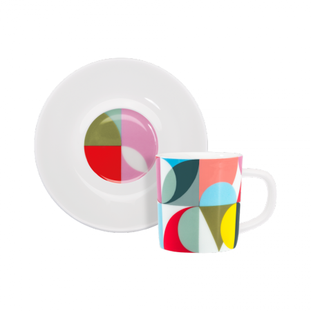 ESPRESSO CUP + SAUCER SOLENA