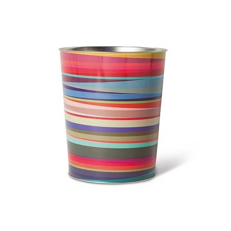 WASTEPAPER TIN BIN MATEO